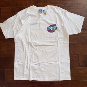 Vintage 1999 NFL Pro‎ Bowl Hawaii T Shirt Size LARGE Officially Licensed NWT